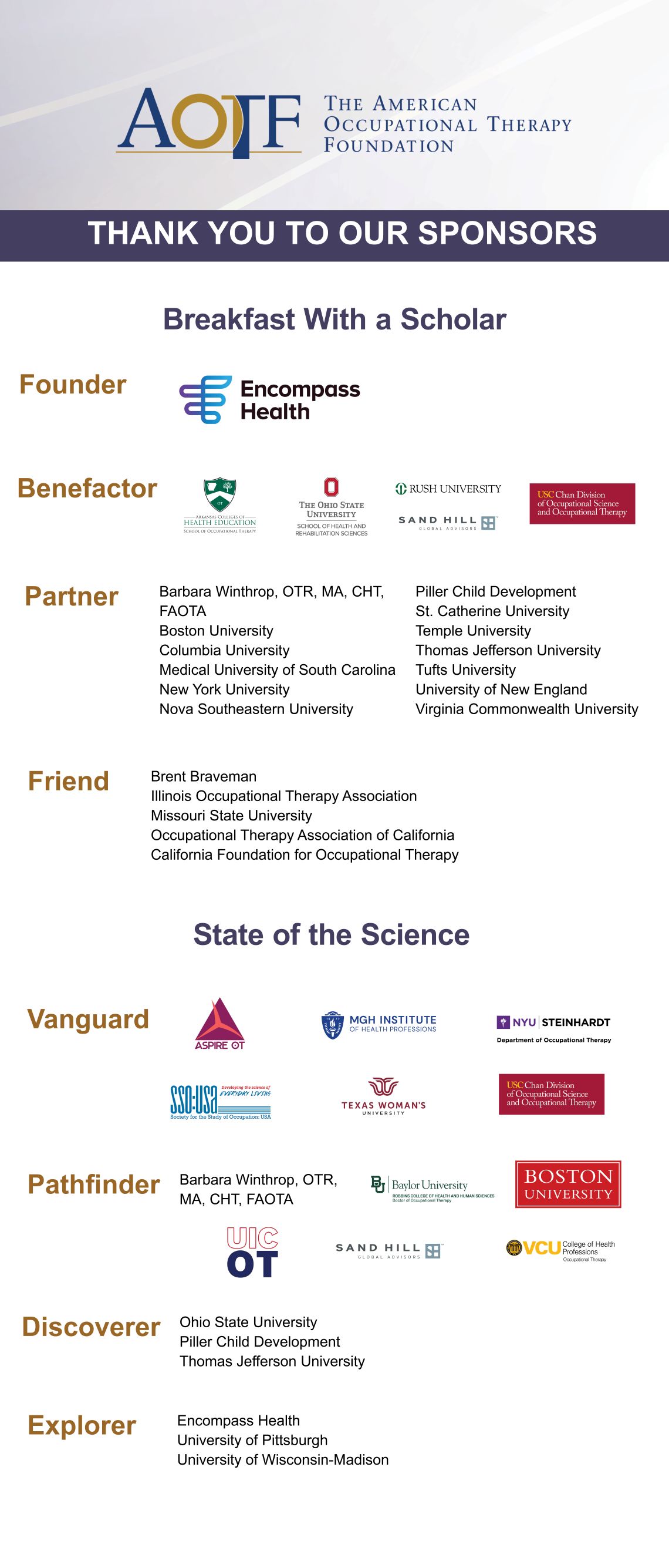 AOTF 2026 Sponsor Sign AOTF 2026 Sponsor Sign